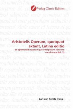 Aristotelis Operum, quotquot extant, Latina editio