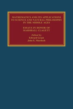 Mathematics and Its Applications to Science and Natural Philosophy in the Middle Ages