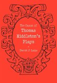 The Canon of Thomas Middleton's Plays