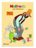 Malbuch mit Stickern - Pettersson und Findus