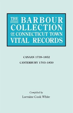 Cover Barbour Collection of Connecticut Town Vital Records. Volume 5