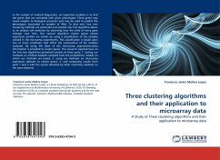 Three clustering algorithms and their application to microarray data