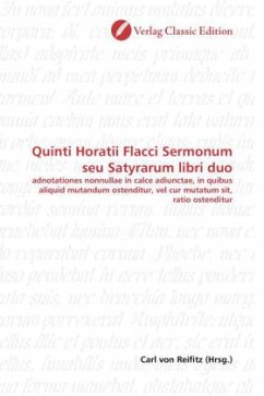 Quinti Horatii Flacci Sermonum seu Satyrarum libri duo
