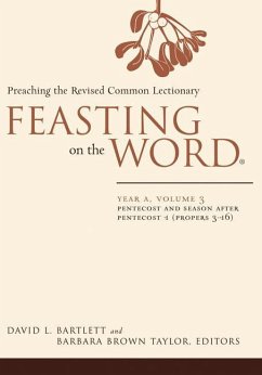 Feasting on the Word: Year A, Volume 3