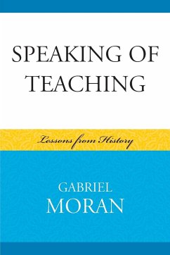 Speaking of Teaching - Moran, Gabriel