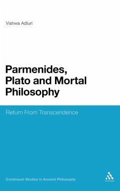 Cover Parmenides, Plato and Mortal Philosophy