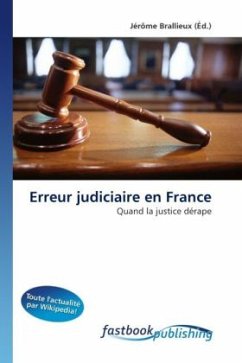 Erreur judiciaire en France