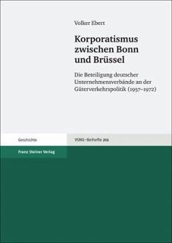 Korporatismus zwischen Bonn und Brüssel - Ebert, Volker