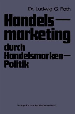Handelsmarketing durch Handelsmarken-Politik Cover Handelsmarketing durch Handelsmarken-Politik