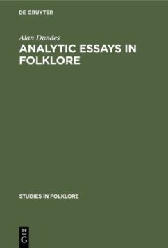 Analytic Essays in Folklore - Dundes, Alan