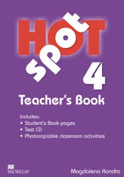 Teacher's Book, w. Test-Audio-CD / Hot Spot Level.4