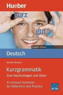 Kurzgrammatik Deutsch - Englisch - Reimann, Monika