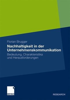 Nachhaltigkeit in der Unternehmenskommunikation - Brugger, Florian