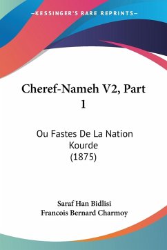 Cover Cheref-Nameh V2, Part 1