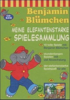 Benjamin Blümchen, meine elefantenstarke Spielesammlung, 1 CD-ROM