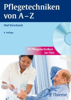 Pflegetechniken von A - Z, m. DVD - Kirschnick, Olaf