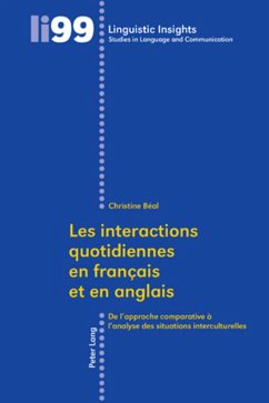 Les interactions quotidiennes en français et en anglais - Béal, Christine