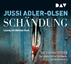 Schändung / Carl Mørck. Sonderdezernat Q Bd.2 (6 Audio-CDs) - Adler-Olsen, Jussi
