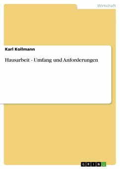 Hausarbeit - Umfang und Anforderungen