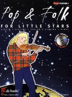 Pop & Folk for Little Stars, für Violine, m. Audio-CD - Dungen, Jos van den