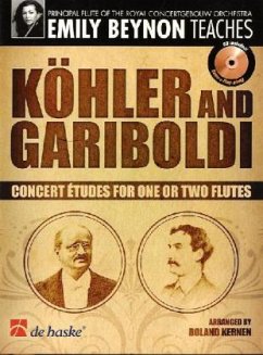 Köhler and Gariboldi, für ein oder zwei Flöten, m. Audio-CD - Gariboldi, Giuseppe;Köhler, Ernesto