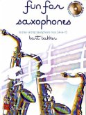 Fun for Saxophones, m. Audio-CD