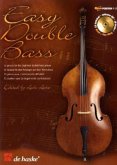 Easy Double Bass, Kontrabass u. Klavier, m. Audio-CD