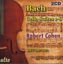Cellosuiten Bwv 1007-1012 - Cohen,Robert