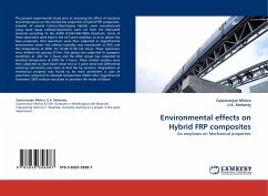 Environmental effects on Hybrid FRP composites