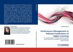 Performance Management in Pakistani Institutions of Higher Learning