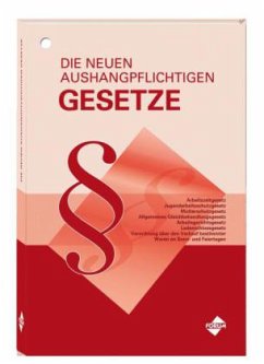 Cover Die neuen aushangpflichtigen Gesetze