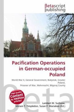 Pacification Operations in German-occupied Poland