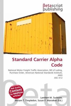 Standard Carrier Alpha Code