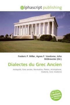 Dialectes du Grec Ancien