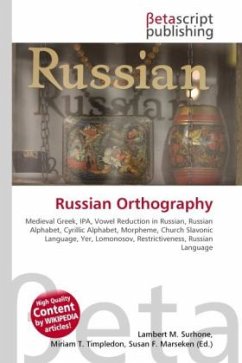 Russian Orthography