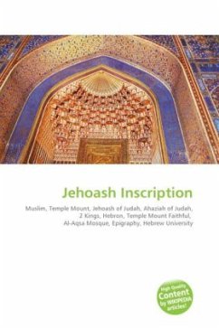 Cover Jehoash Inscription
