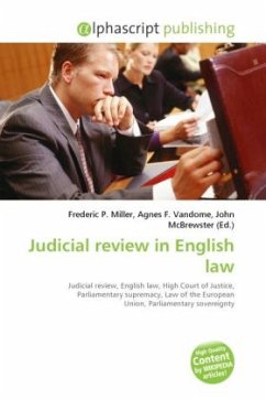Judicial review in English law