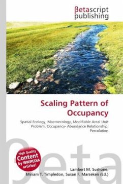 Scaling Pattern of Occupancy