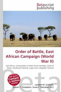 Order of Battle, East African Campaign (World War II)