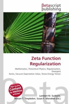 Zeta Function Regularization