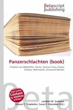 Panzerschlachten (book)