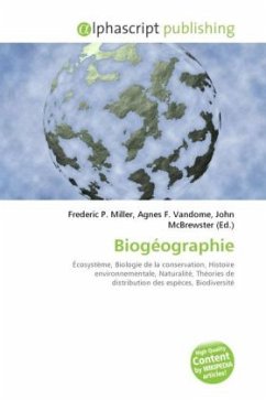 Cover Biogéographie