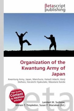 Organization of the Kwantung Army of Japan