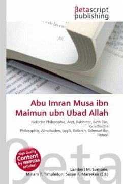 Abu Imran Musa ibn Maimun ubn Ubad Allah