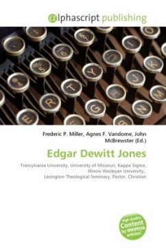 Edgar Dewitt Jones