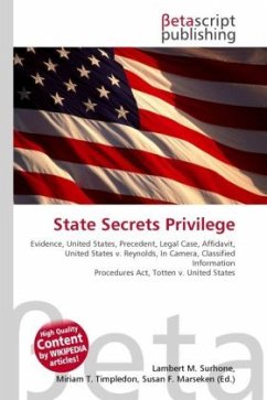 State Secrets Privilege