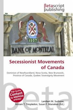 Secessionist Movements of Canada