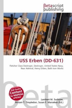 Cover USS Erben (DD-631)