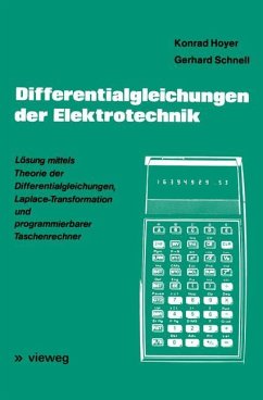 Differentialgleichungen der Elektrotechnik - Hoyer, Konrad; Schnell, Gerhard