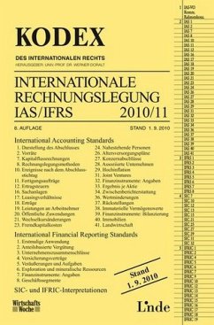 KODEX Internationale Rechnungslegung IAS/IFRS (Kodex des Österreichischen Rechts) - Alfred Wagenhofer